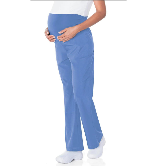Landau ProFlex Women's Bootcut Maternity Scrub Pants 2399 -Ceil-sideview