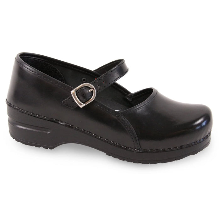 Sanita Clare Women's Black Medical Clog MAIN