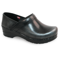 Sanita Pro. Cabrio Women's Grey Medical Clog - side view