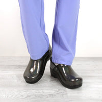 Sanita Sabel Women's Patent Leather Medical Clog - lifestyle