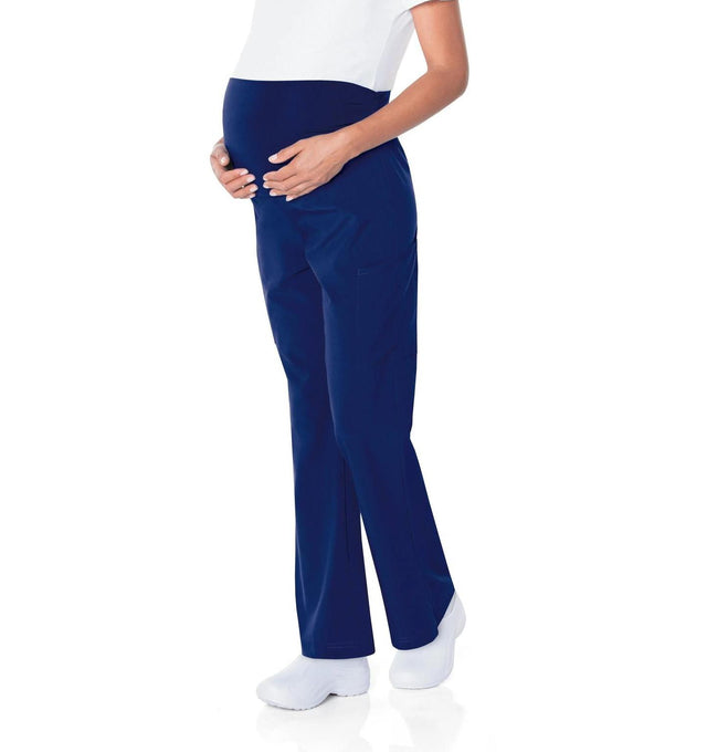 Landau ProFlex Women's Bootcut Maternity Scrub Pants 2399 -True Navy-sideview