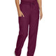 Landau Forward Women's Straight-Leg Cargo Scrub Pants LB400P -Wine-Frontview