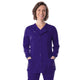 Landau ProFlex Women's Warm-Up Scrub Jacket 3038 -Grape-frontview